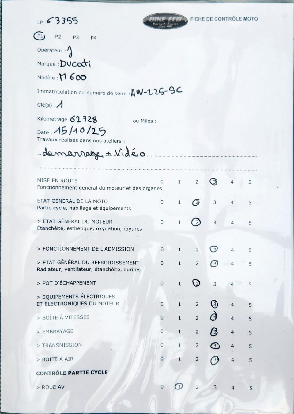 DUCATI 600 MONSTER 4