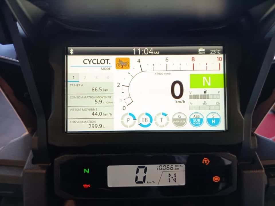 HONDA Africa Twin CRF1100L Adv Sport Suspensions électro 4