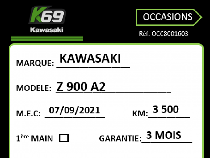 KAWASAKI Z 900 4