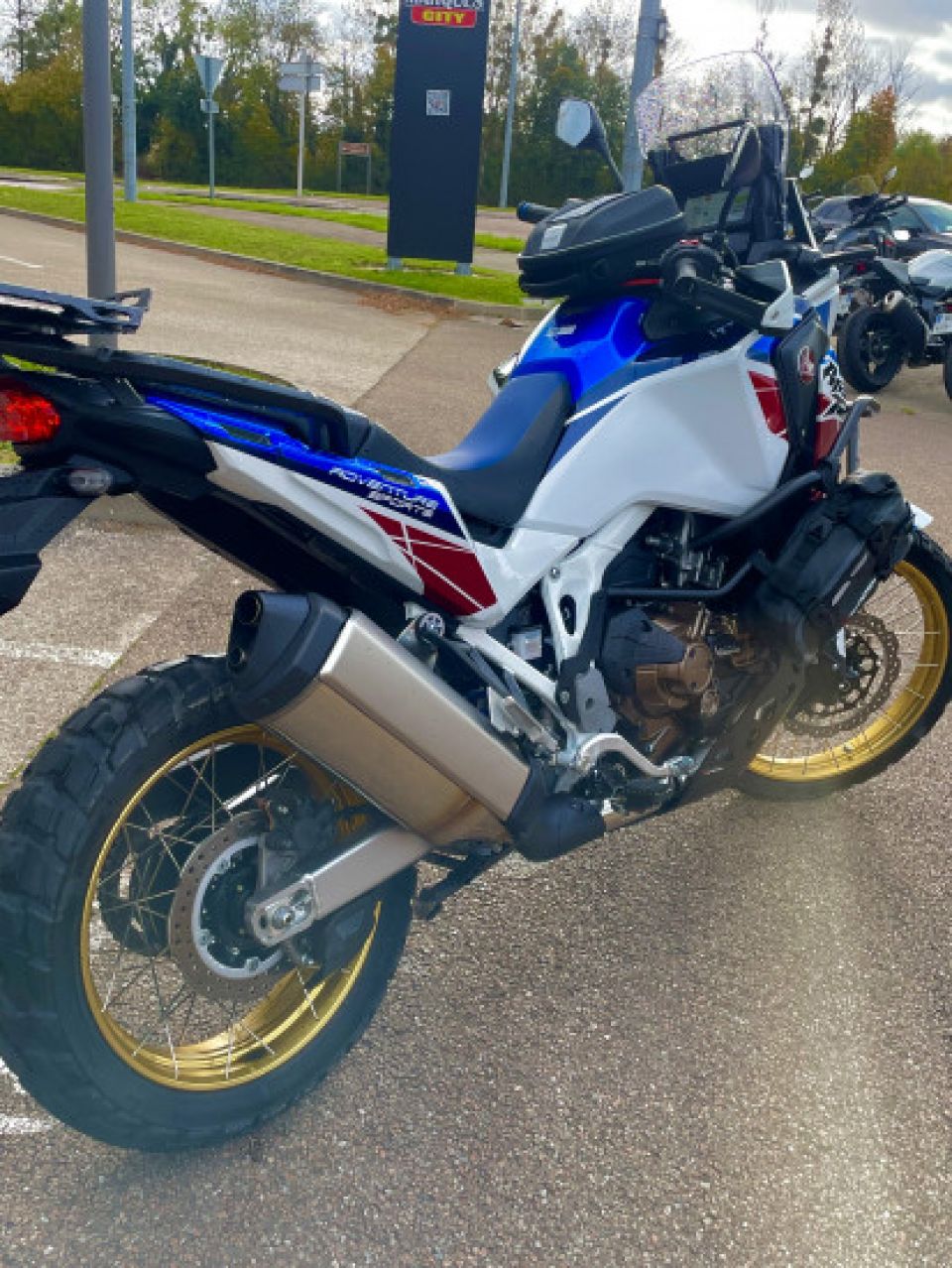 HONDA Africa Twin CRF1100L Adv Sport Suspensions électro 4