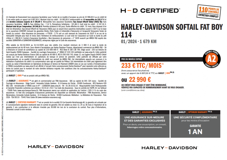 HARLEY-DAVIDSON SOFTAIL FAT BOY 1868 4