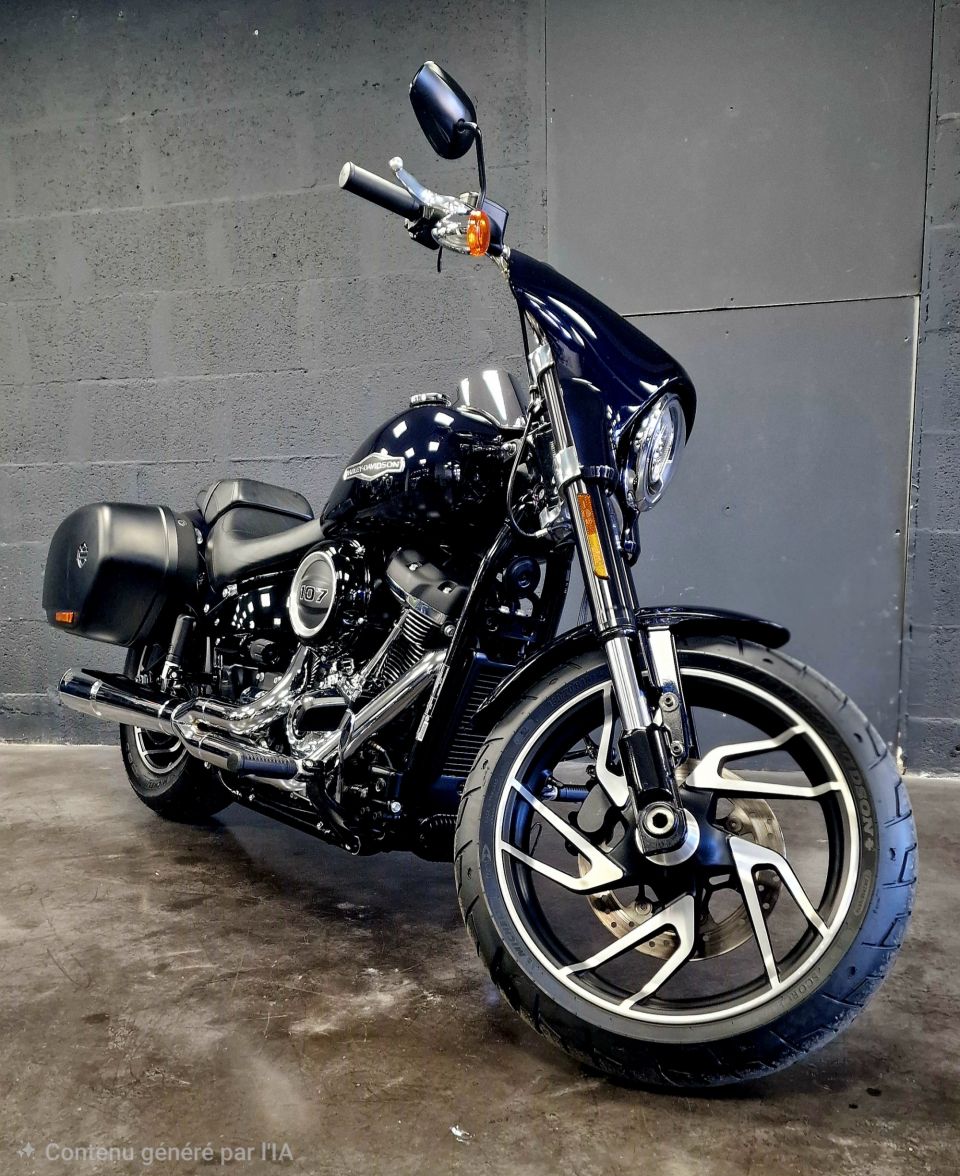 HARLEY-DAVIDSON SOFTAIL SPORT GLIDE 1745 4