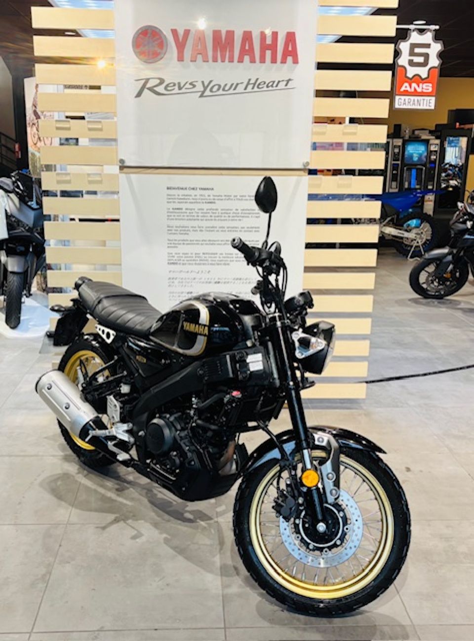 YAMAHA XSR 125 Legacy 4