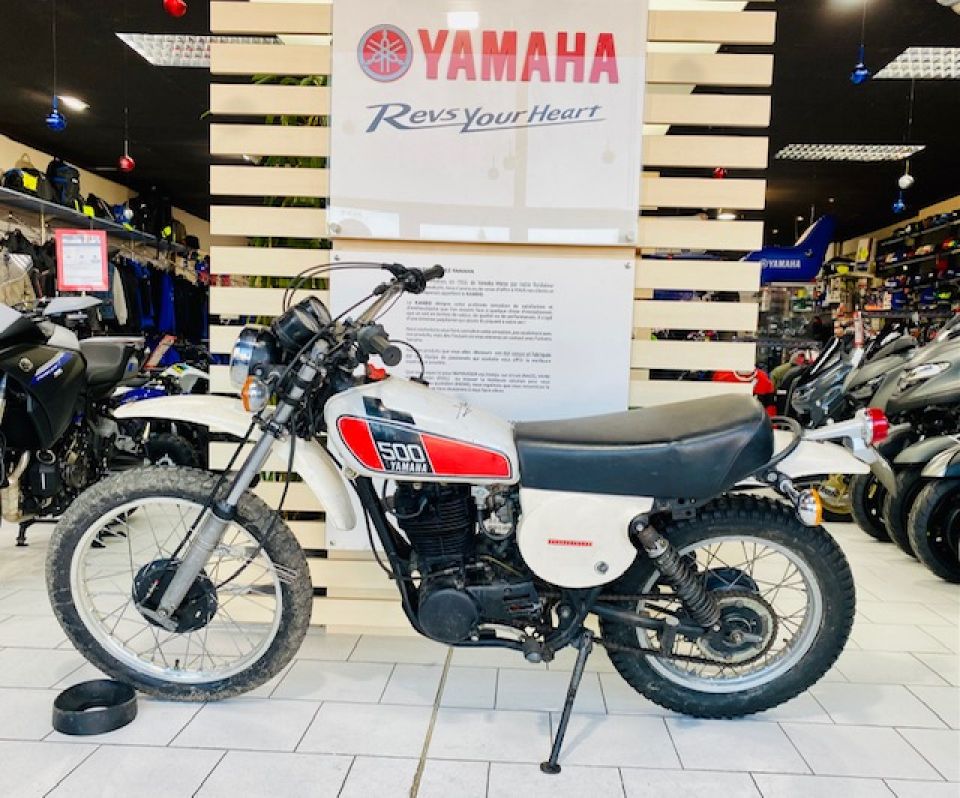 YAMAHA XT 500 DE SERGE BACOU 1ERE SERIE ! 4