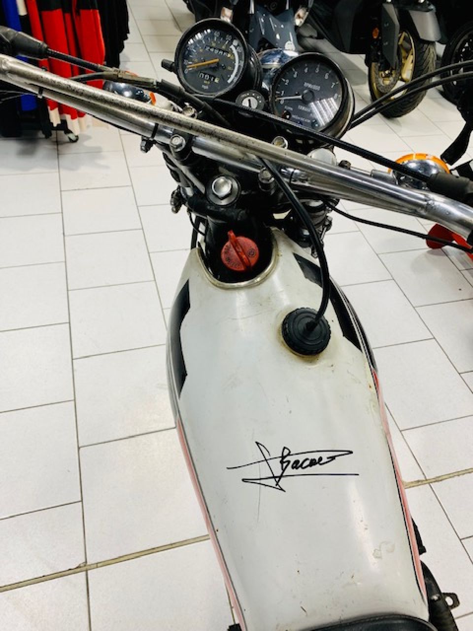 YAMAHA XT 500 DE SERGE BACOU 1ERE SERIE ! 4