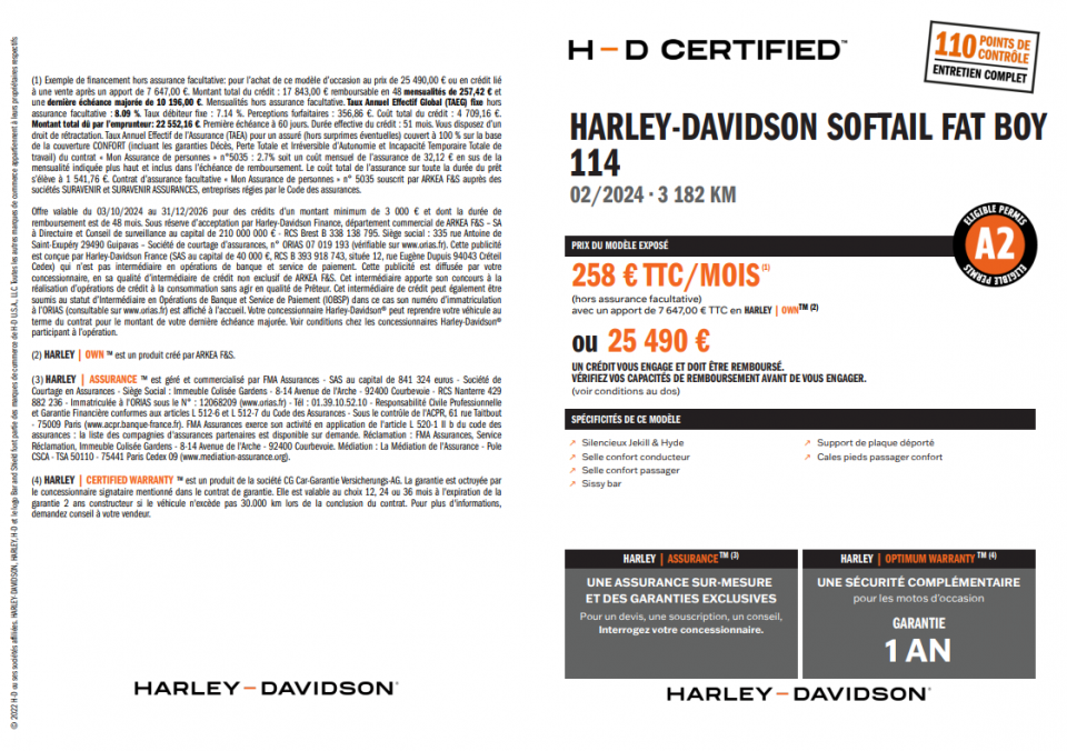 HARLEY-DAVIDSON SOFTAIL FAT BOY 1868 4