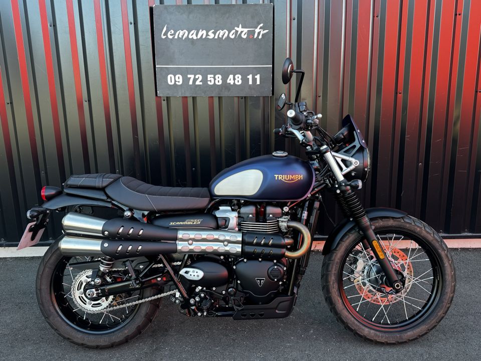 TRIUMPH STREET SCRAMBLER  900 4