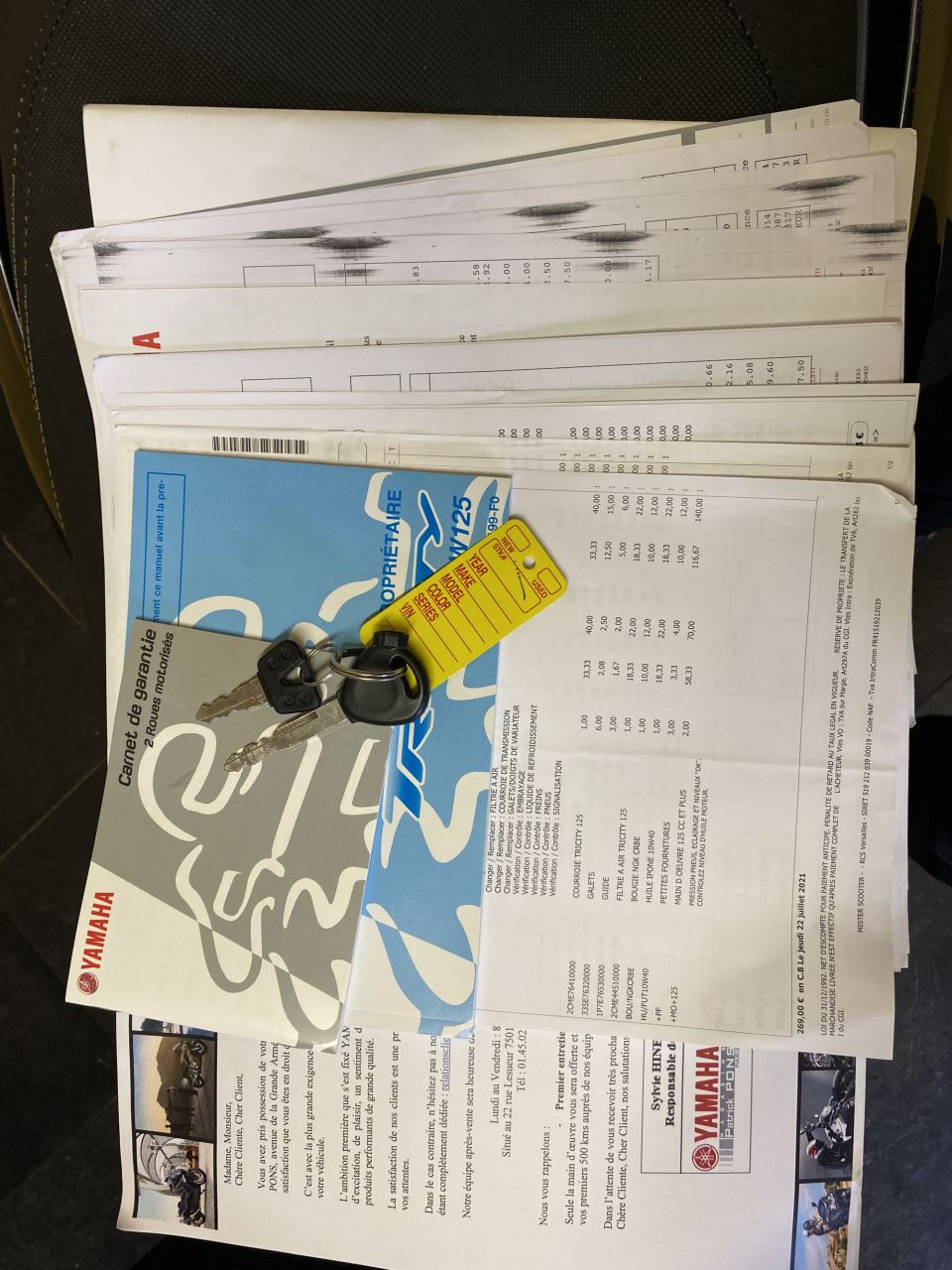 YAMAHA TRICITY 125 4